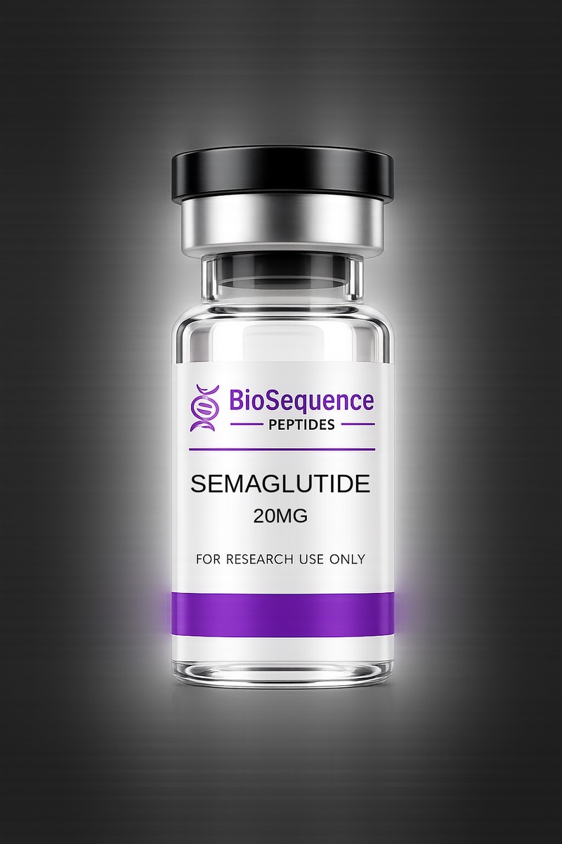 Semaglutide 20mg research peptide vial