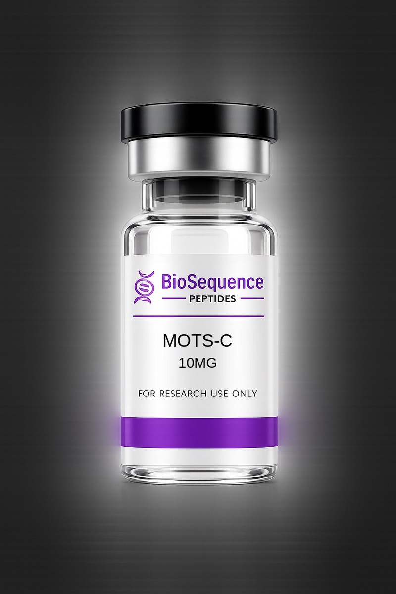 MOTS-c 10mg research peptide vial